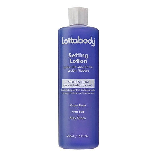 Lotta Body Setting Lotion For Hair Sliky Sheen 15 oz